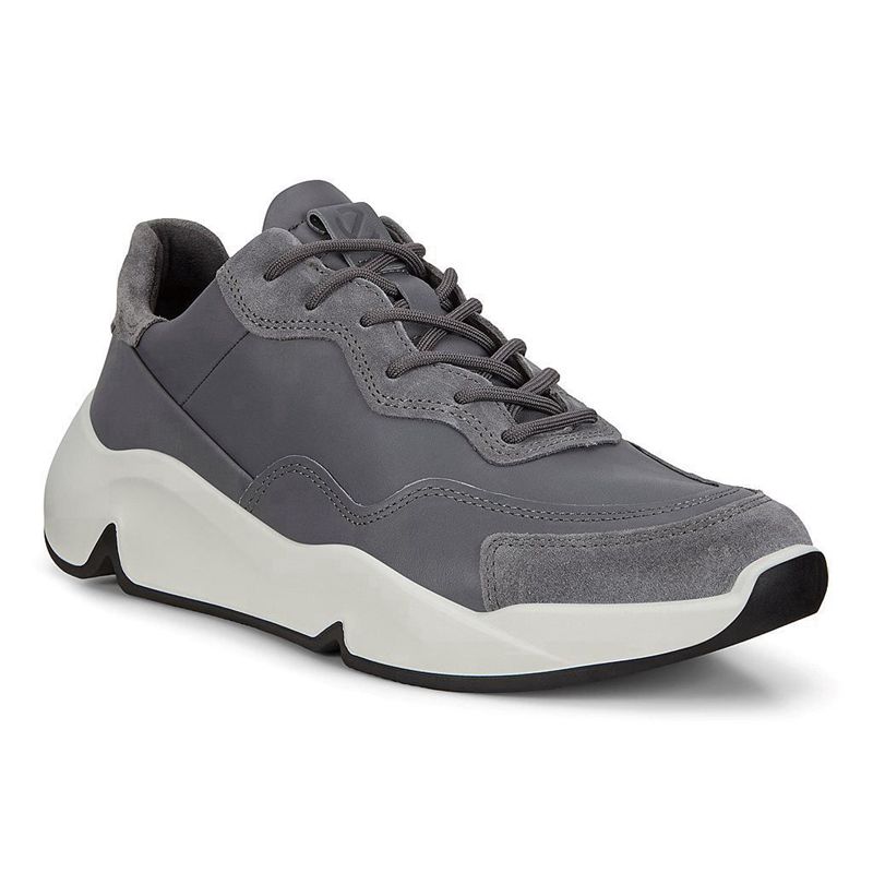 Men Casual Ecco Chunky M - Sneakers Grey - India EAGQIS245